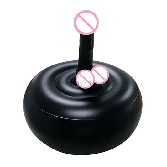 Inflatable Sex Cushion Dildo Holder Durable Sex Furniture Inflatable Erotic Chair Cock Rider Rocker Sex Toys for Women Seat Sofa