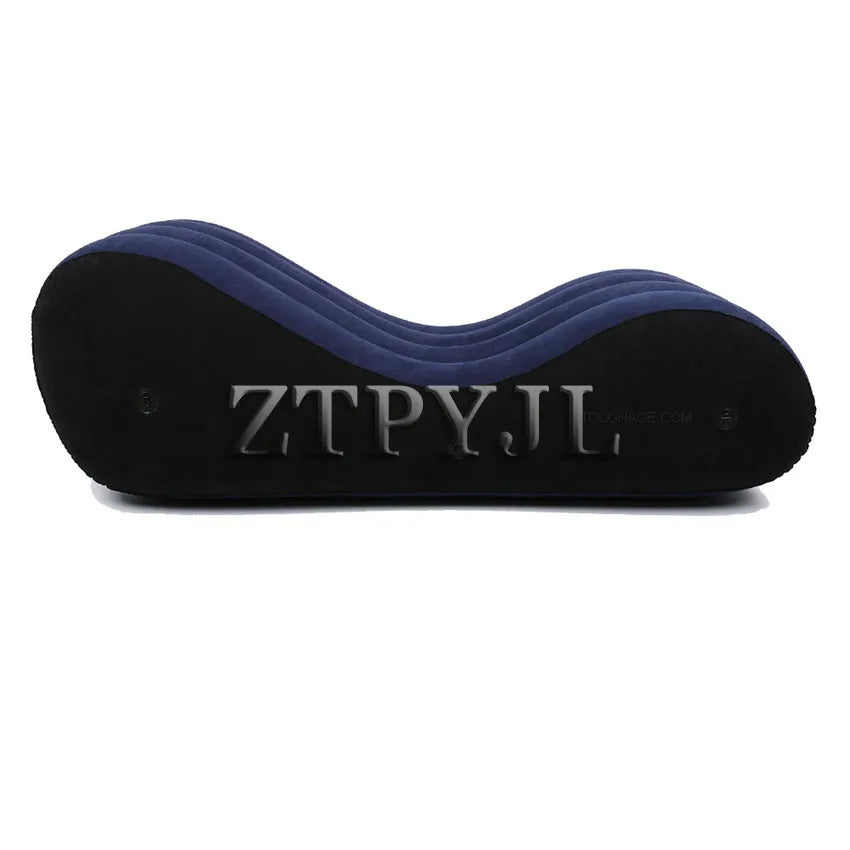 Inflatable Sofa Bed Love Position Aid Sitting Wedge S-shaped  Air Cushion Husband Wife Pillow Chaise  Lounger Sex Furniture Shop